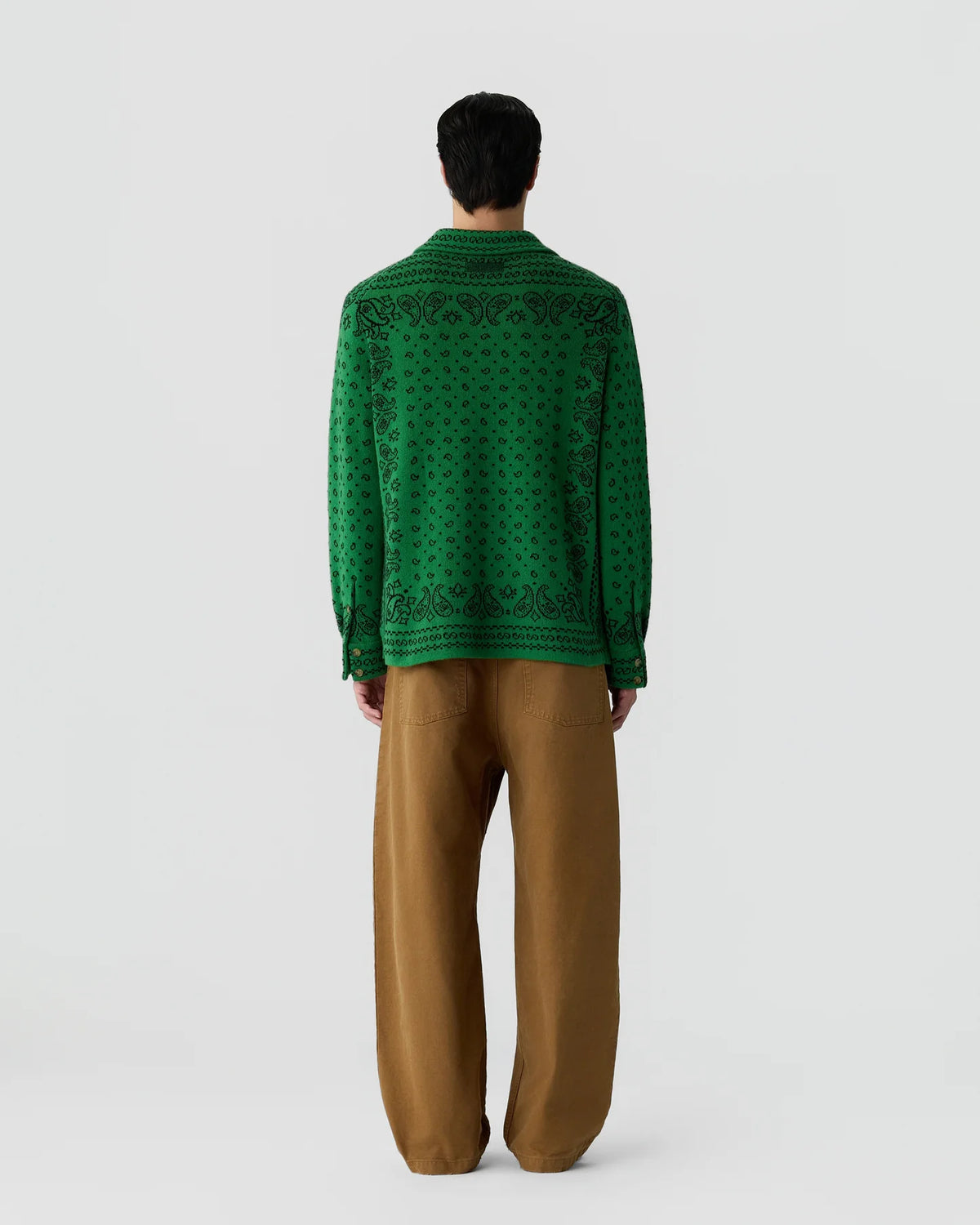 Guest in Residence Wild Rag Work Shirt in Canopy