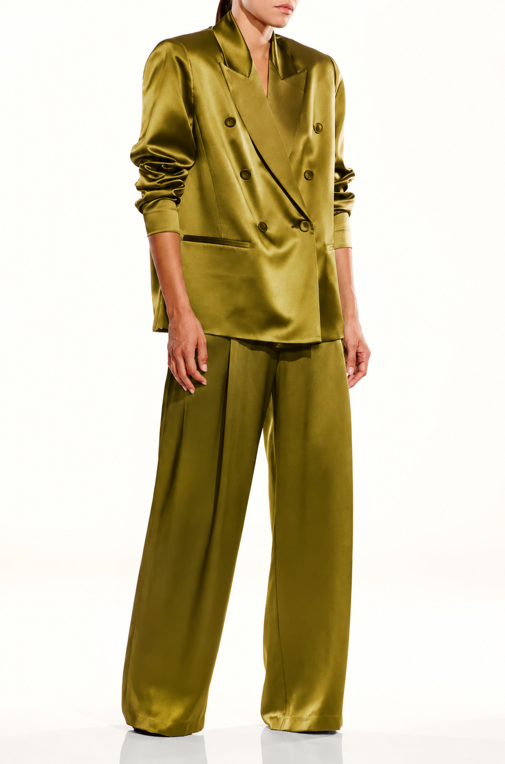 The Sei Olive Double Breasted Blazer